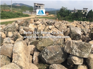 Natural Granite Landscaping Rock Stone,Garden Boulders,Stone Palisade