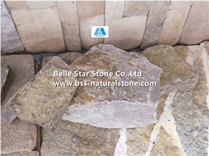 Oyster Quartzite Field Ashlar Stone Veneer,Loose Culture Ledge Stone