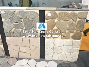 Rustic Quartzite Irregular Random Flagstone Pavers,Crazy Wall Stone