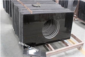 Absolute Black Granite Vanity Top,Black Granite Bathroom Top