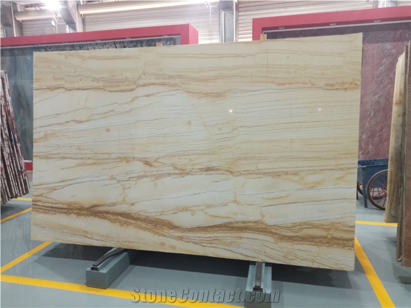 Golden Macaubas Quartzite Big Slab