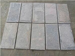 Grey Quartzite Wall Tiles Split Face, Wall Corner Grey Quartzite Wall Tiles Split Face, Wall Corner