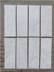 Natural White Off White Quartzite Wall Tiles Split Face Natural White Off White Quartzite Wall Tiles Split Face