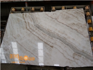 Chinese Beige Onyx Slabs & Tiles