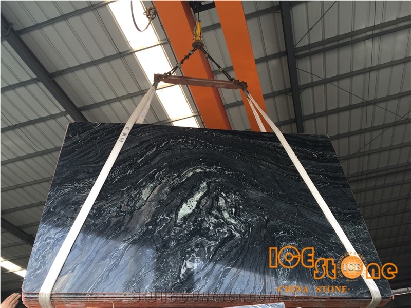 Silver Wave, Kenya Black Marble Vanity Tops