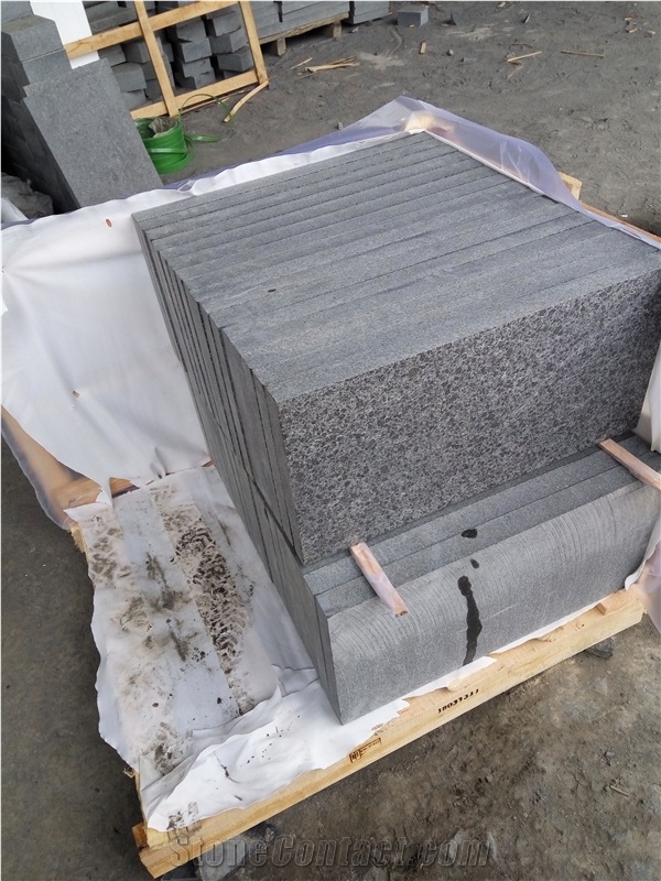 Chinese Black Basalt G684 Pavers Pavement