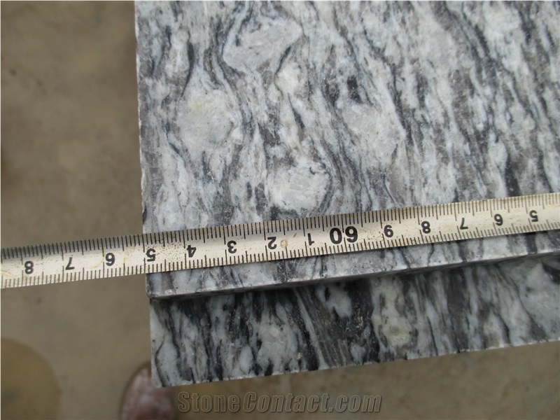 Chinese Granite Spray White Granite Tiles