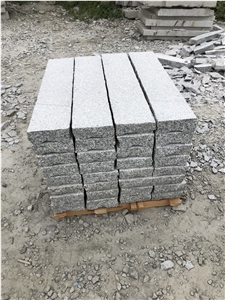Sesame White Barry Granite G603 Granite Curbstone Pineappled