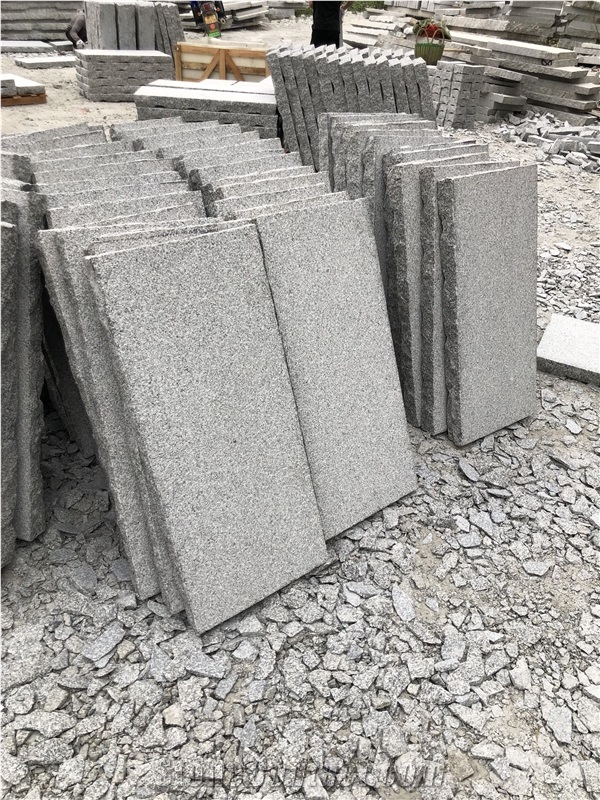 Sesame White Barry Granite G603 Granite Curbstone Pineappled