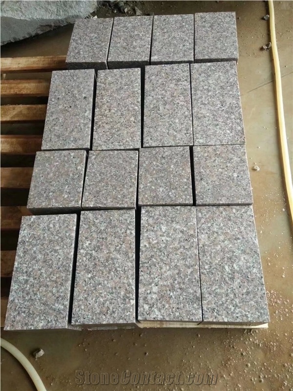 Chinese Red Granite G648 Granite Cube Stone