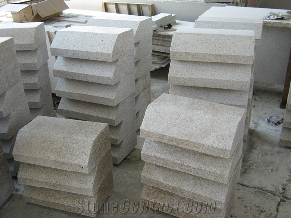 Gold Sunset Granite G682 Granite Kerbstone