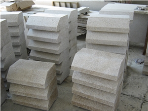 Gold Sunset Granite G682 Granite Kerbstone