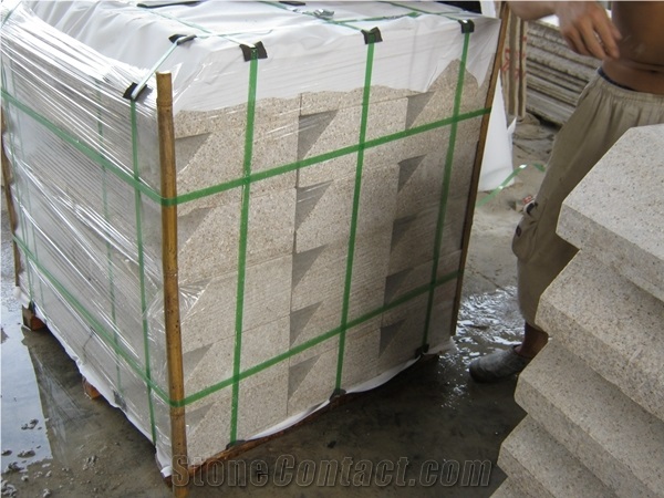 Gold Sunset Granite G682 Granite Kerbstone