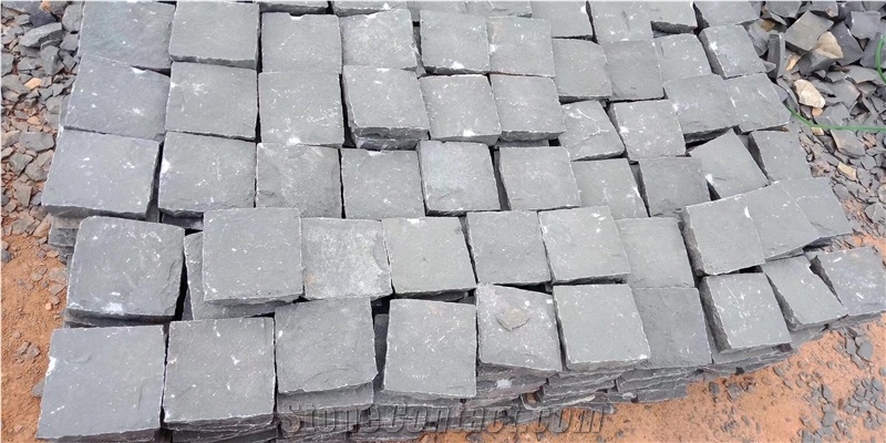 Good Price Zhangpu Black Basalt Paving Stone Irregularly Shape