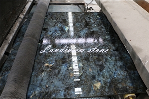 Lemurian Blue, Labradorite Blue, Peacock Blue Granite，Tiles & Slabs