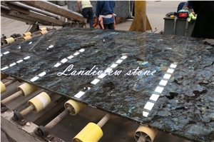 Lemurian Blue, Labradorite Blue, Peacock Blue Granite，Tiles & Slabs