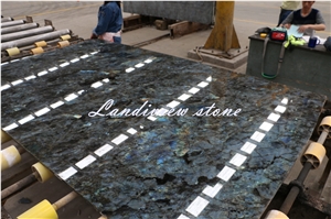 Lemurian Blue, Labradorite Blue, Peacock Blue Granite，Tiles & Slabs