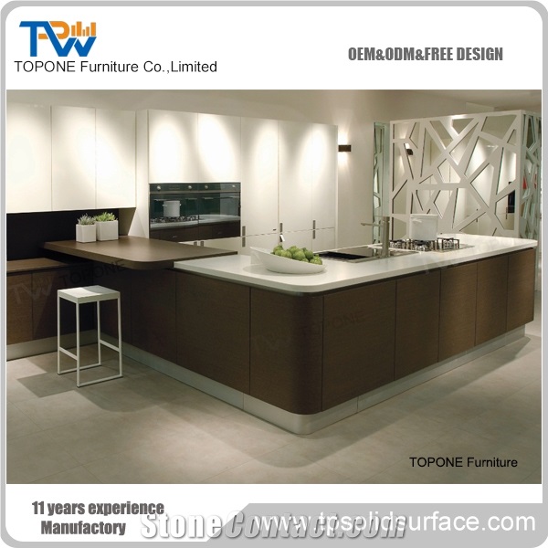 Acrylic Solid Surface Office Furniture Reception