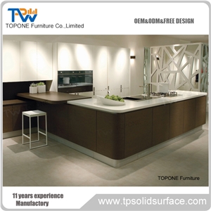 Acrylic Solid Surface Office Furniture Reception