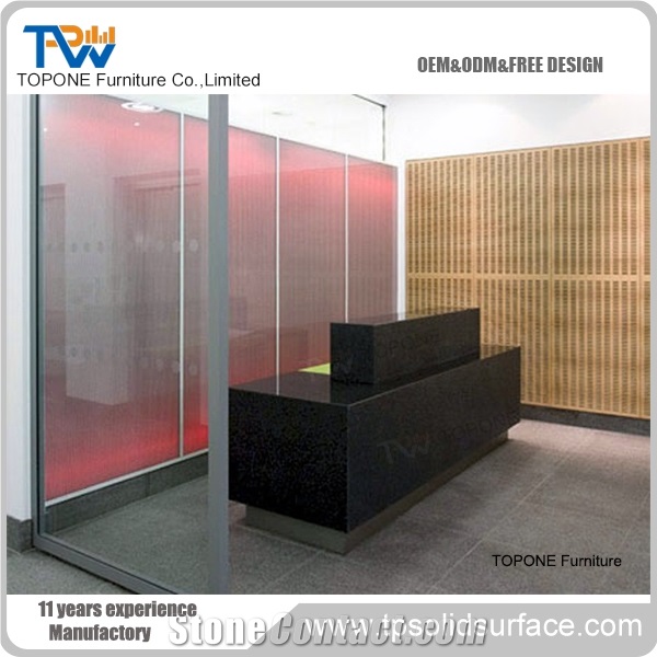 Design for Artificial Stone Reception Desk