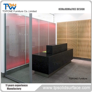 Design for Artificial Stone Reception Desk