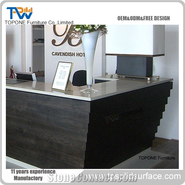 Design for Artificial Stone Reception Desk
