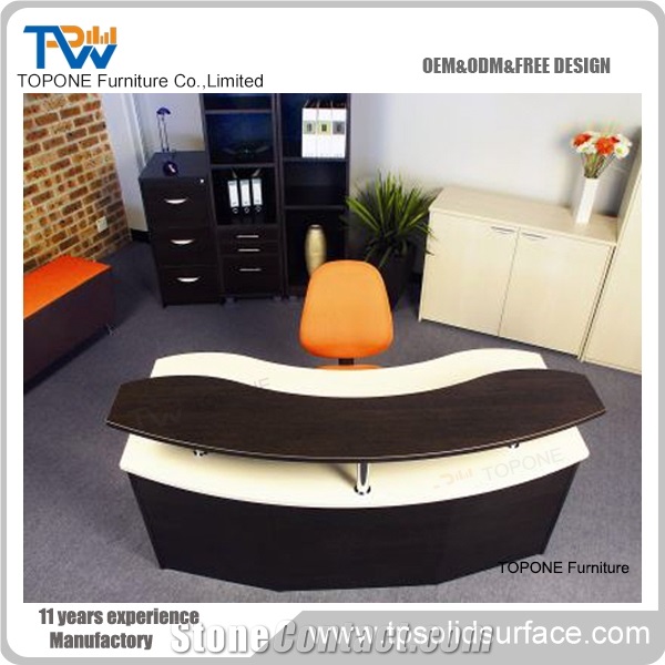 Design for Artificial Stone Reception Desk