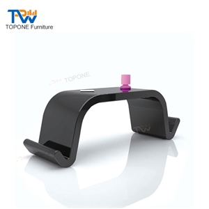 Executive Marble Stone Office Furniture Modern Black Office Table