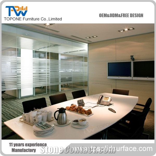Grey Meeting Table