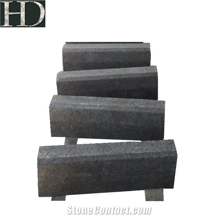 Garden Curb Flamed Grey Granite G684 Curb Stone Price，Kerbstone