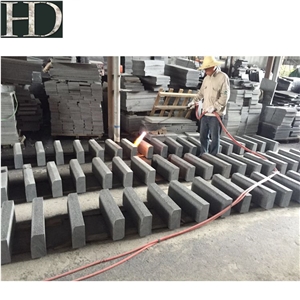 Garden Curb Flamed Grey Granite G684 Curb Stone Price，Kerbstone