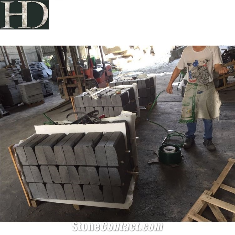 Garden Curb Flamed Grey Granite G684 Curb Stone Price，Kerbstone