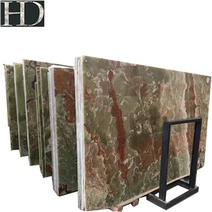 Interior Decoration Green Onyx Slab with Best Price Interior Decoration Green Onyx Slab with Best Price