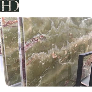 Interior Decoration Green Onyx Slab with Best Price