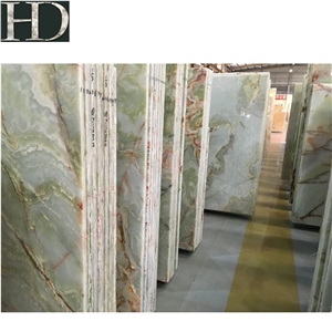 Interior Decoration Green Onyx Slab with Best Price
