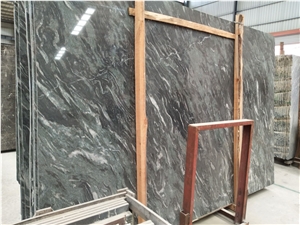 Multicolour Grain Green Grey Granite Slabs,Karcher Grey Granite Tiles