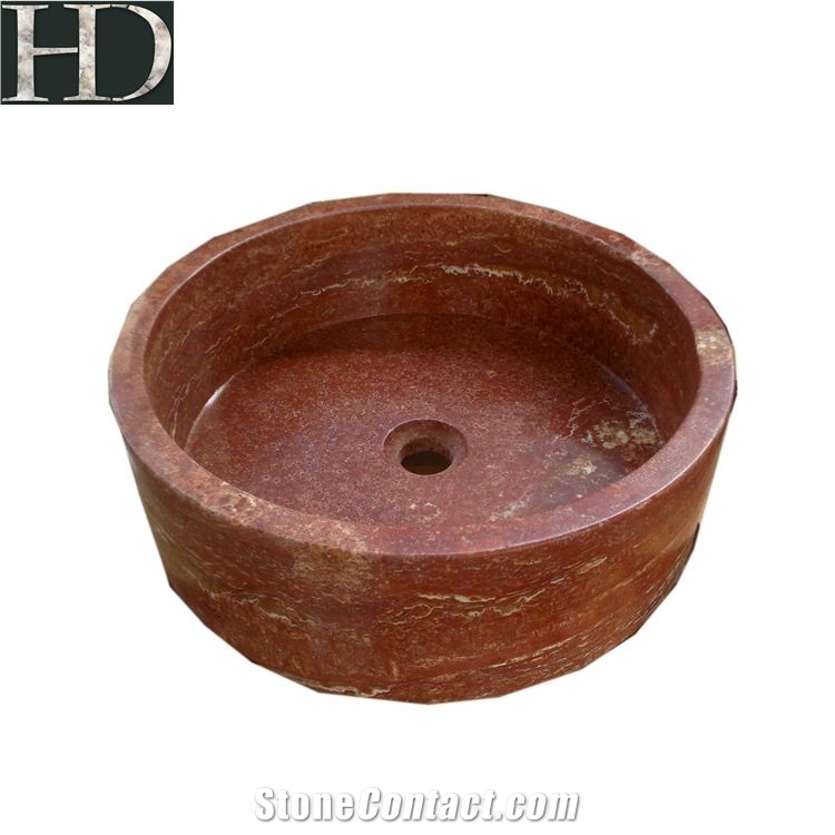 Top Stone Sinks Bathroom Wash Basin Round Wash Hand Basin Price