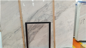 Venus White Marble Grey Veins White Marble Slab for Interior