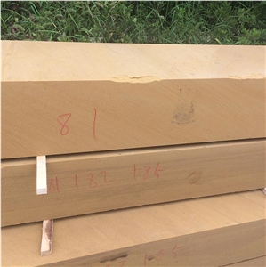 Chinese Natural Sandstone Blocks Gold Sandstone