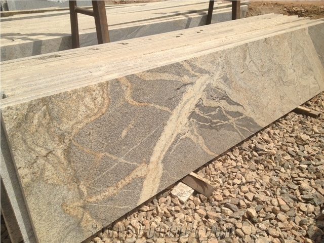 Champagne Gold Granite Slabs