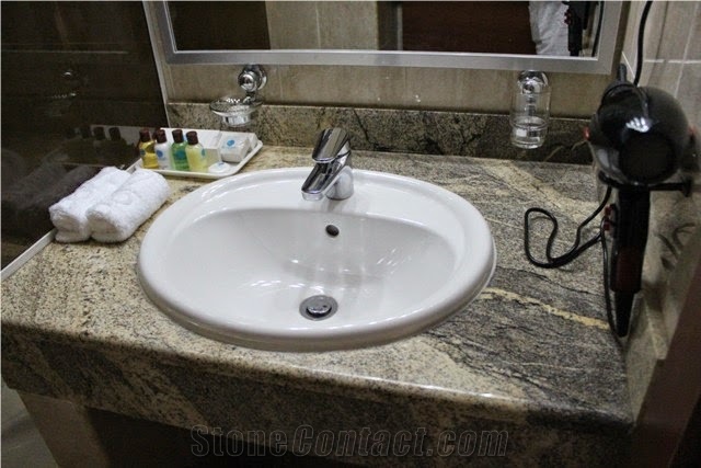 Champagne Gold Granite Slabs