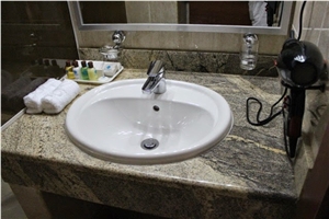 Champagne Gold Granite Slabs