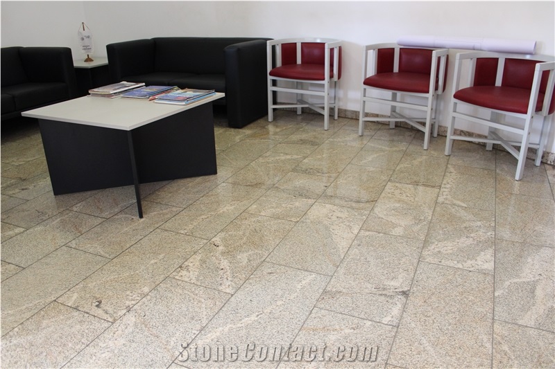 Champagne Gold Granite Slabs