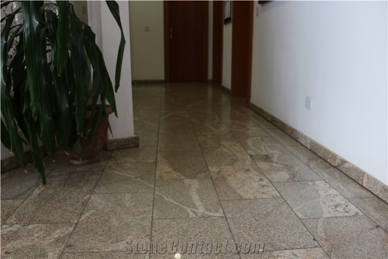 Champagne Gold Granite Slabs