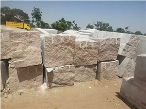 Jigawa Red Multicolour Granite Blocks