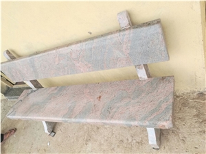 Jigawa Red Multicolour Granite Blocks