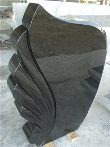 Europe Style Granite Stone Grave Tombstone/Monument, Blackmemorials