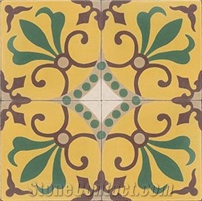 Cement Tile - Encaustic Cement Tile