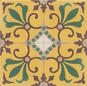 Cement Tile - Encaustic Cement Tile