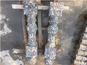 China Spray White Granite Stone Balustrade